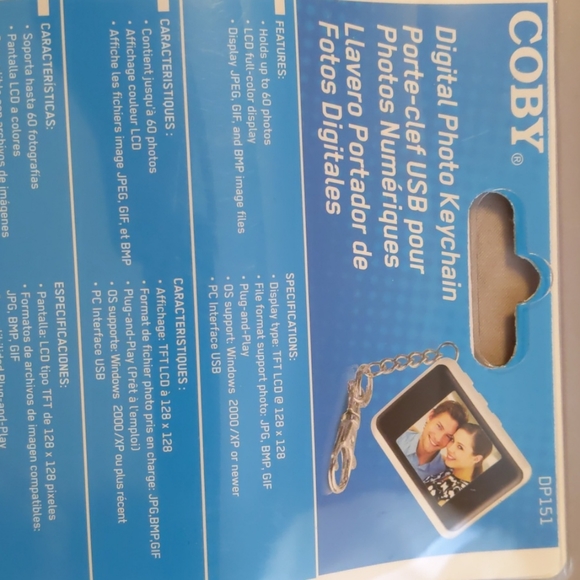 Coby Digital Photo Keychain - Picture 6 of 6